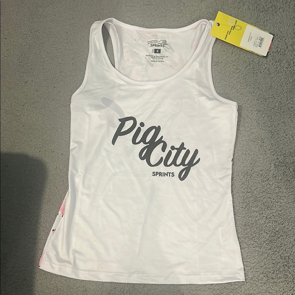 Women's White Tank Top